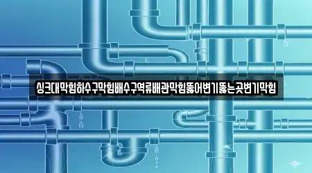 싱크대막힘하수구막힘배수구역류배관막힘뚫어변기뚫는곳변기막힘