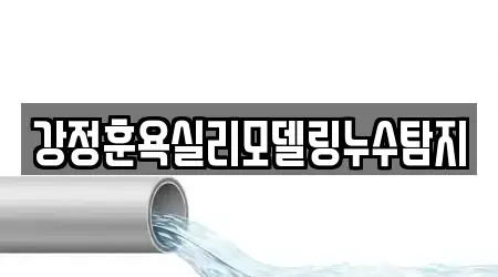 강정훈욕실리모델링누수탐지