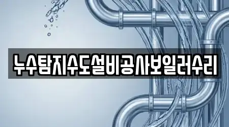 누수탐지수도설비공사보일러수리