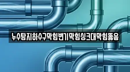 누수탐지하수구막힘변기막힘싱크대막힘뚫음