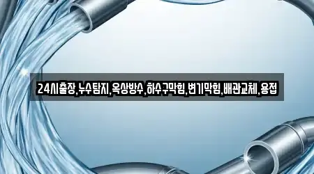 24시출장,누수탐지,옥상방수,하수구막힘,변기막힘,배관교체,용접