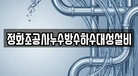 정화조공사누수방수하수대성설비