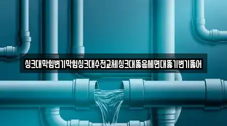 싱크대막힘변기막힘싱크대수전교체싱크대뚫음세면대뚫기변기뚫어