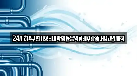 안성 사곡동 전문 배수관 막힘 업체 1 위치정보