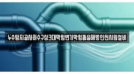 누수탐지공사하수구싱크대막힘변기막힘뚫음해빙인천시원설비