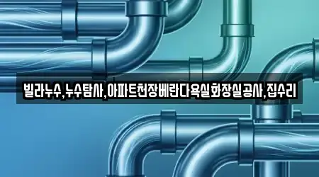 빌라누수,누수탐사,아파트천장베란다욕실화장실공사,집수리