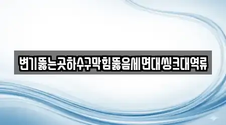 변기뚫는곳하수구막힘뚫음세면대씽크대역류
