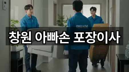 창원 아빠손 포장이사