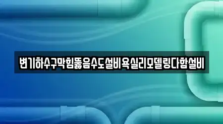 변기하수구막힘뚫음수도설비욕실리모델링다함설비