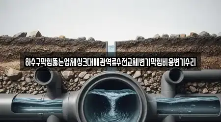하수구막힘뚫는업체싱크대배관역류수전교체변기막힘비용변기수리