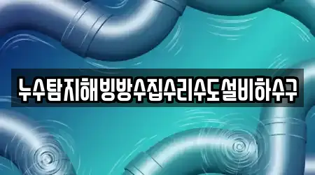 누수탐지해빙방수집수리수도설비하수구
