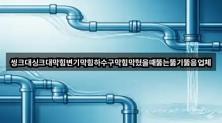 4곳 백령면 변기뚫음 총정리