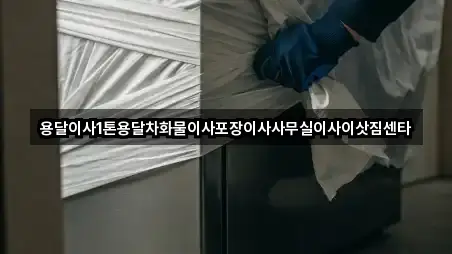 용달이사1톤용달차화물이사포장이사사무실이사이삿짐센타