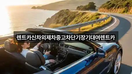 장기렌트카 2곳 위치 검색
