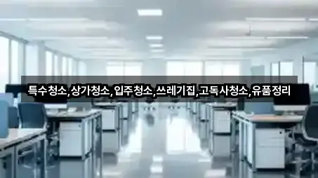 특수청소,상가청소,입주청소,쓰레기집,고독사청소,유품정리