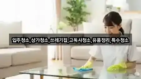 입주청소,상가청소,쓰레기집,고독사청소,유품정리,특수청소