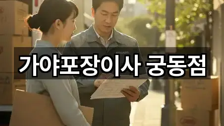 가야포장이사 궁동점