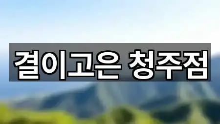 결이고은 청주점