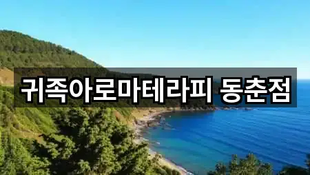 귀족아로마테라피 동춘점