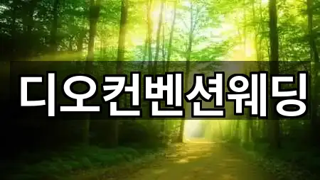 디오컨벤션웨딩