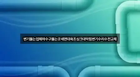 변기뚫는업체하수구뚫는곳세면대욕조싱크대막힘변기수리수전교체