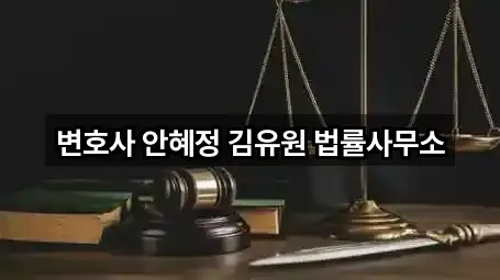 변호사 안혜정 김유원 법률사무소