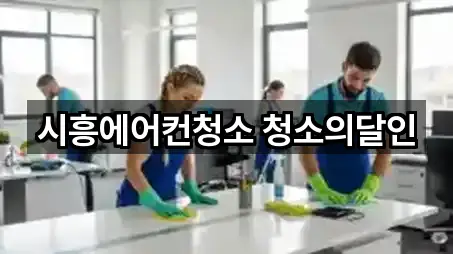 시흥에어컨청소 청소의달인