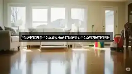 특수청소 4곳 — 빠른 확인 특수청소 4곳 — 빠른 확인