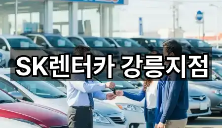 강원 강릉 강동면 장기렌트카 1곳 지도 체크