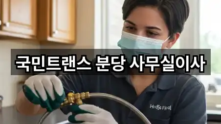 국민트랜스 분당 사무실이사