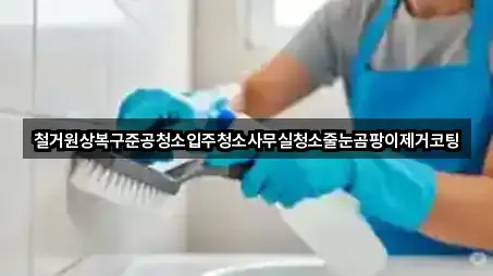 철거원상복구준공청소입주청소사무실청소줄눈곰팡이제거코팅