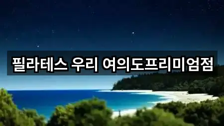 필라테스 우리 여의도프리미엄점