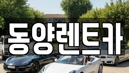강원 삼척시 사직동 렌트카 전문 동양렌트카