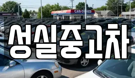강원 삼척시 사직동 중고차매매 전문 성실중고차