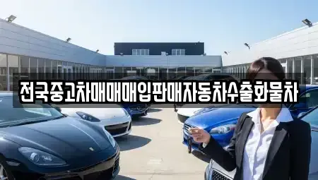 강원 속초시 동명동 중고차매입 전문 전국중고차매매매입판매자동차수출화물차