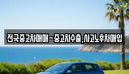 강원 속초시 영랑동 중고차 전문 전국중고차매매-중고차수출,사고노후차매입