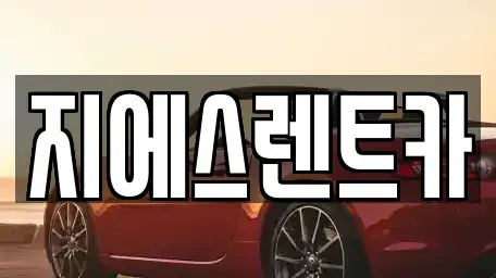 강원 원주시 문막읍 단기렌트카 전문 지에스렌트카