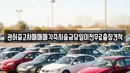 강원특별자치도 강릉시 유산동 중고차 전문 관허중고차매매매각즉시송금당일이전무료출장견적