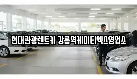 강원특별자치도 강릉시 임당동 렌트카 전문 현대관광렌트카 강릉역케이티엑스영업소