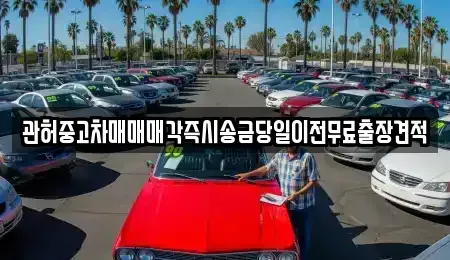 강원특별자치도 강릉시 임당동 중고차매매 전문 관허중고차매매매각즉시송금당일이전무료출장견적