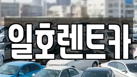 강원특별자치도 속초시 렌트카 전문 일호렌트카
