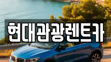 강원특별자치도 속초시 렌트카 전문 현대관광렌트카