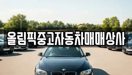 강원특별자치도 중고차 전문 올림픽중고자동차매매상사