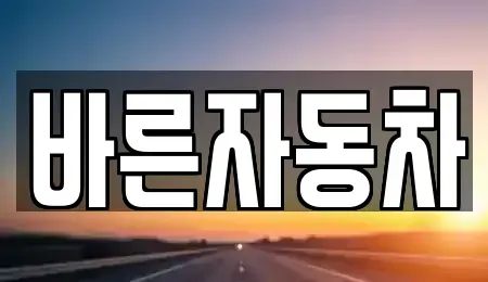 강원특별자치도 춘천시 남산면 중고차매매 전문 바른자동차