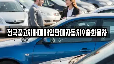 강원특별자치도 춘천시 칠전동 중고차 전문 전국중고차매매매입판매자동차수출화물차