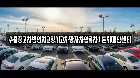 강원특별자치도 평창군 대관령면 중고차 전문 수출중고차법인차고장사고차망자차압류차1톤차매입센터