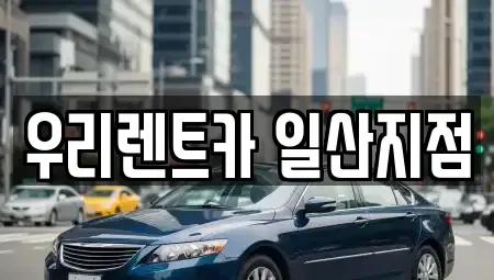 경기 고양시 덕양구 원당동 렌트카 전문 우리렌트카 일산지점