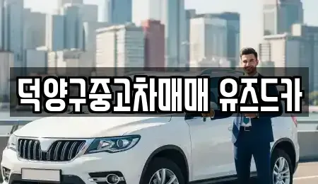 경기 고양시 덕양구 화정동 중고차 전문 덕양구중고차매매 유즈드카