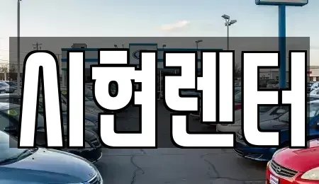 경기 김포시 장기동 렌트카 전문 시현렌터