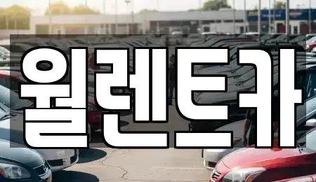 경기 김포시 장기동 렌트카 전문 월렌트카